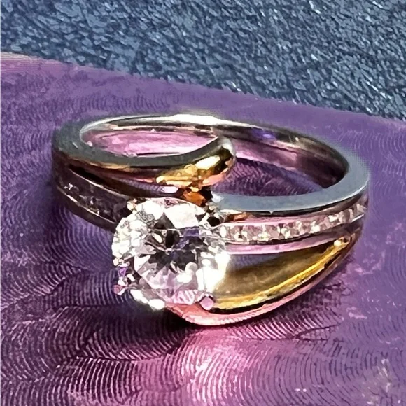 14K Gold 1.70ct Diamond & Sapphire? Ring - Picture 10 of 15